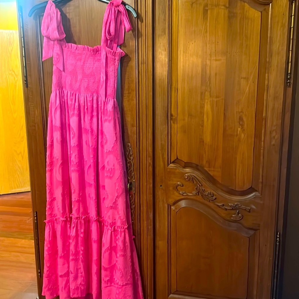 Lily pultizer pink maci dress